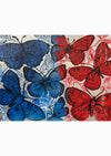 Butterflies on Silver Foil