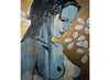 Abstract Nude in Blue/WH