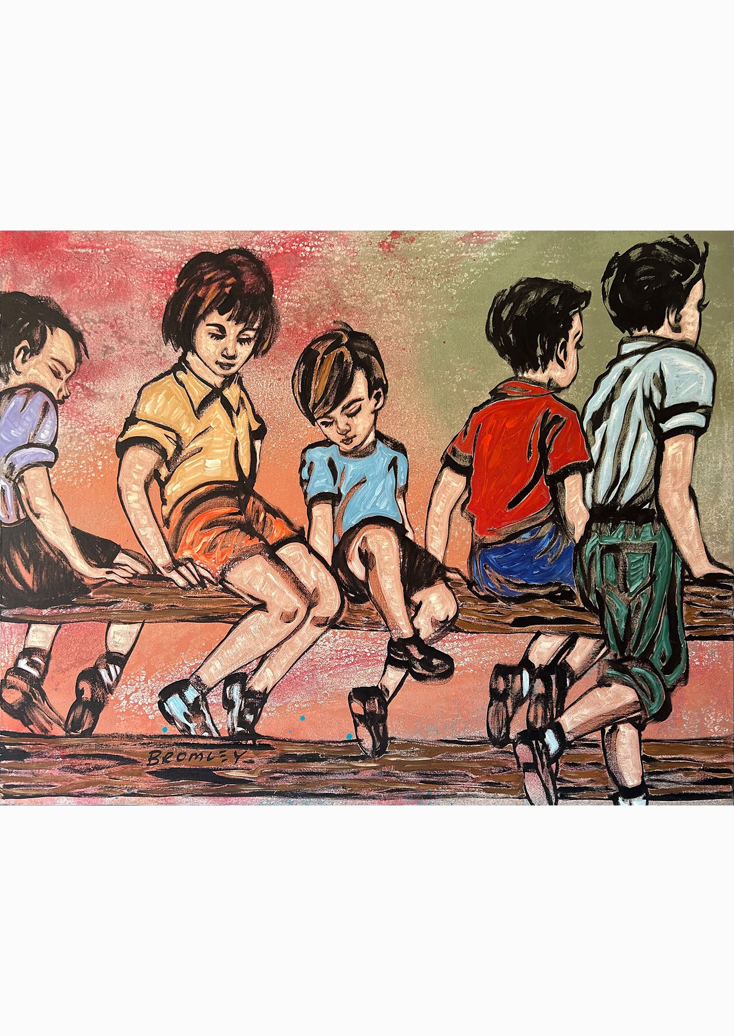 Children on the Bench